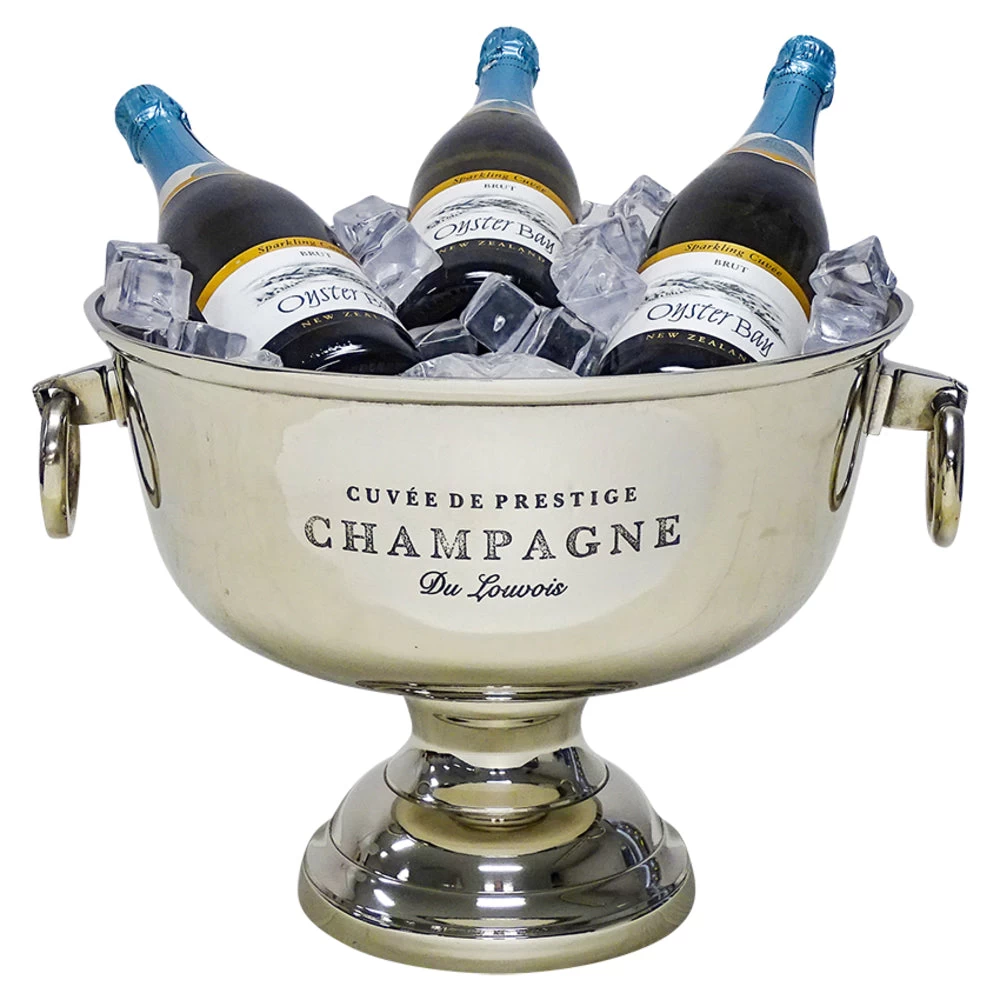 Polo Champagne Cooler | Shiny Nickel 3 Polo Champagne Cooler | Shiny Nickel - Image 3