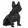 French Bulldog Sculpture Matt Black