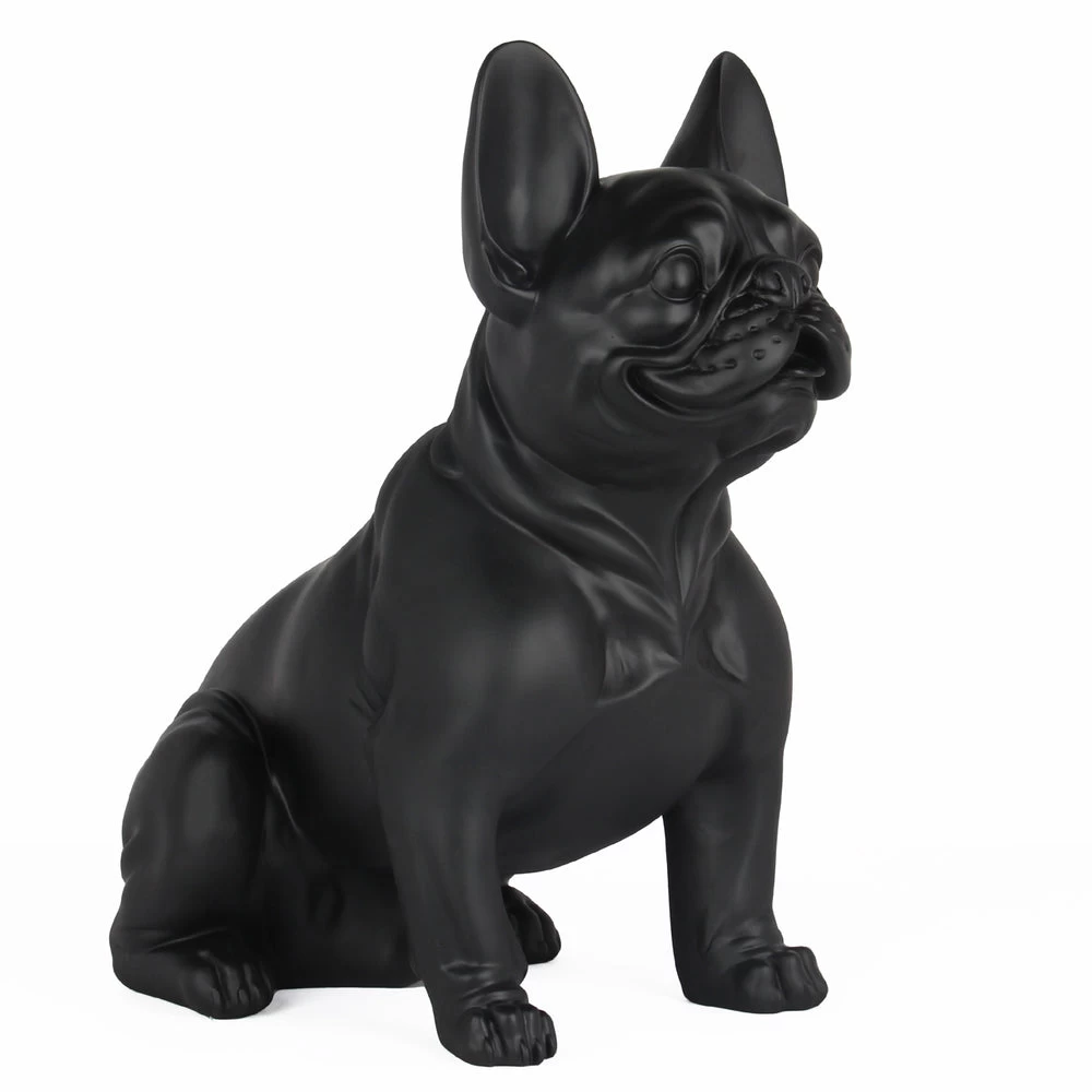 French Bulldog Sculpture Matt Black 1 French Bulldog Sculpture Matt Black