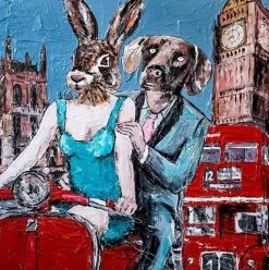 They Thought There Was No Place On Earth Like London Print