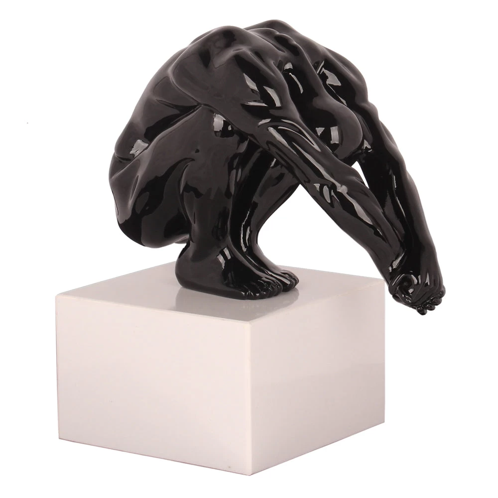 The Starting Block Sculpture Black 1 The Starting Block Sculpture Black