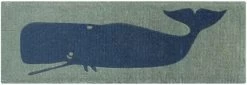 Whale French Doormat