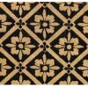 Black Tile Doormat