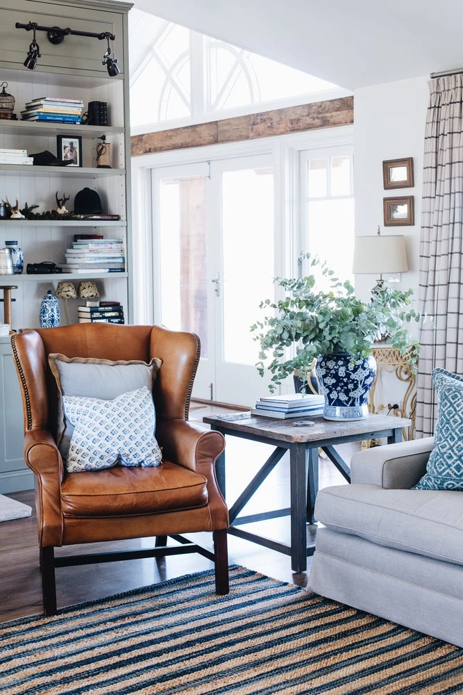 Corfu Blue Jute Woven Rug 3 Corfu Blue Jute Woven Rug - Image 3