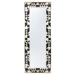 Atticus Bone Inlay Floor Mirror