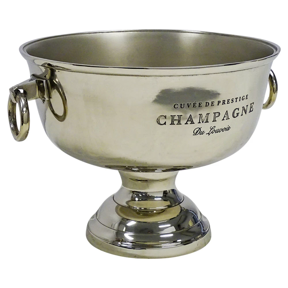 Polo Champagne Cooler | Shiny Nickel 4 Polo Champagne Cooler | Shiny Nickel - Image 4