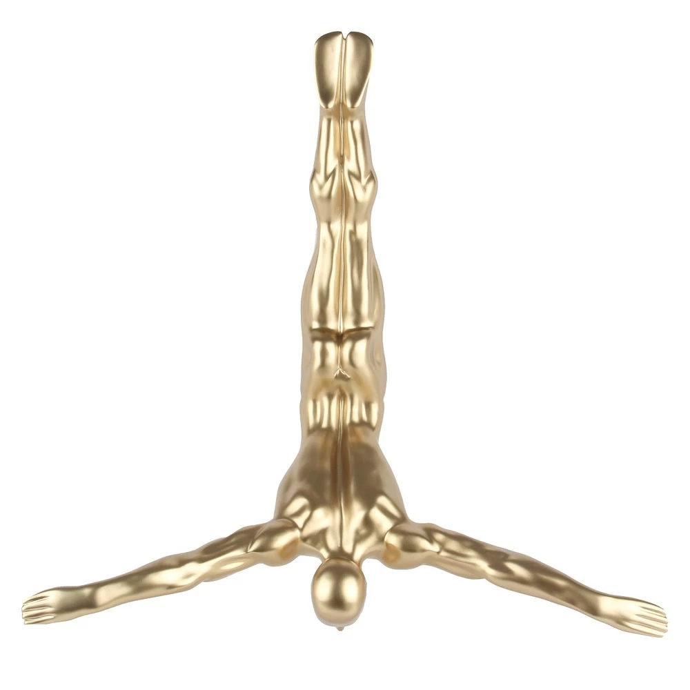 Wall Diver Matte Gold Large 2 Wall Diver Matte Gold Large - Image 2