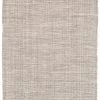 Marled Grey Flatweave Cotton Rug