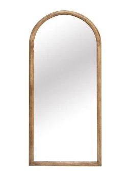 Benoa Arc Wood Mirror Large
