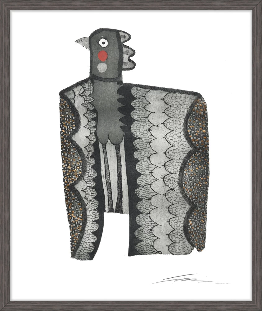 Kha Yaw Blush Framed Print 1 Kha Yaw Blush Framed Print