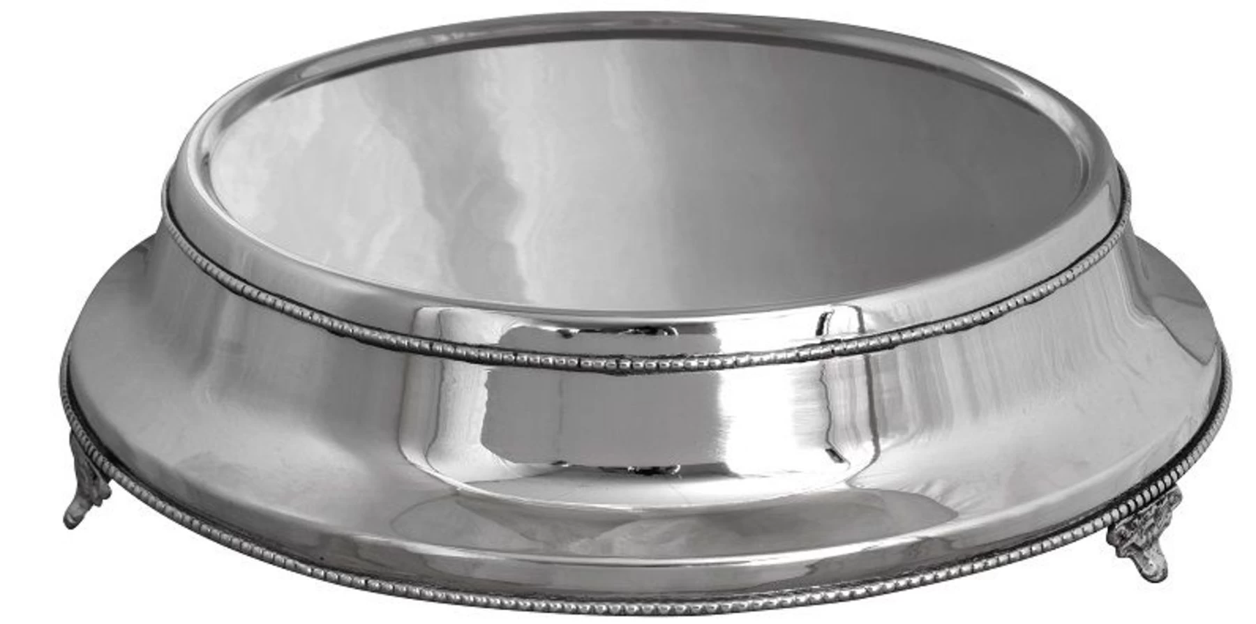 Traditional Cake Stand Nickel 1 Traditional Cake Stand Nickel