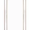 Zeta Floor Mirror Antique Gold