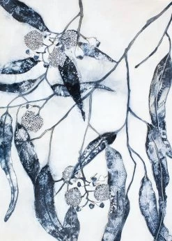 Botanical Blue II Limited Edition Print By Alissa Wright