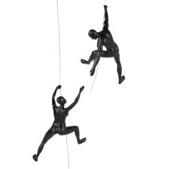 Climbing Sculpture Set/2 Matte Black