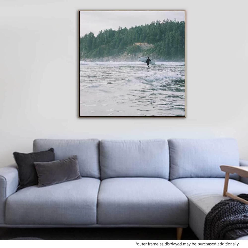 Tributary 3 Canvas Print With Floating Frame 3 Tributary 3 Canvas Print With Floating Frame - Image 3