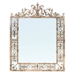 Romantique Arch Metal Mirror -Home Decoration Store shopify fd9d8b92e0c49db3f688174c16045d6d dinan filigree mirror