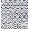 Diamond Denim Rag Cotton Woven Rug
