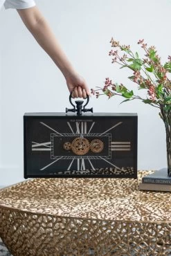 OLD TOWN MOVING GEAR CLOCK -Home Decoration Store shopify fe817ecf21e945125c81ac031f36599d old town moving gear clock